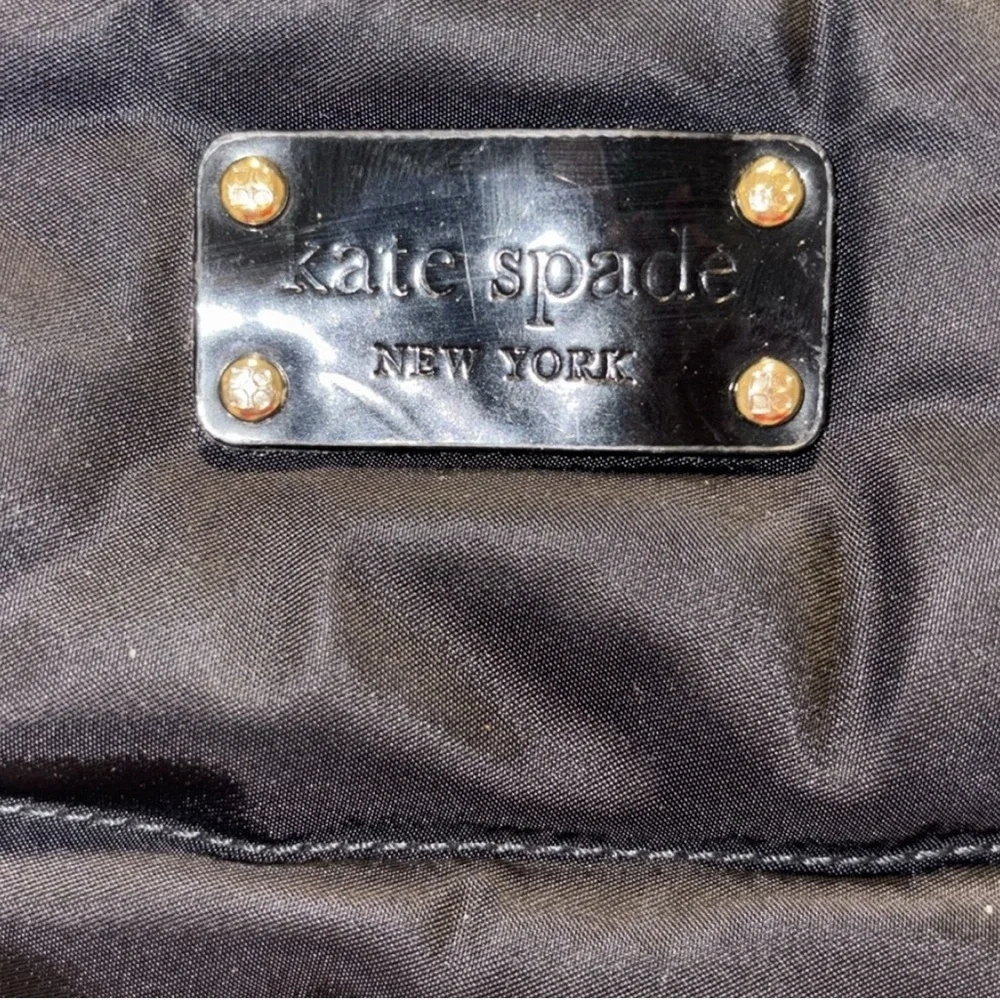 EUC Kate Spade Black Quilted Shoulder Bag